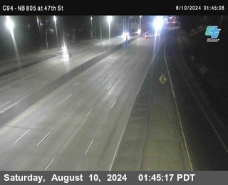 (C094) NB 805 : 47th Street (on ramp)