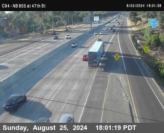 (C094) NB 805 : 47th Street (on ramp)