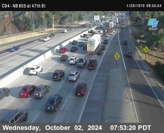 (C094) NB 805 : 47th Street (on ramp)