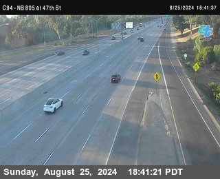 (C094) NB 805 : 47th Street (on ramp)