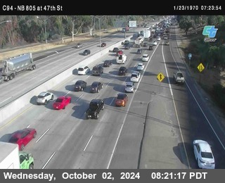 (C094) NB 805 : 47th Street (on ramp)