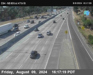 (C094) NB 805 : 47th Street (on ramp)