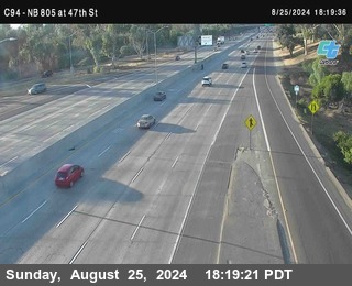 (C094) NB 805 : 47th Street (on ramp)