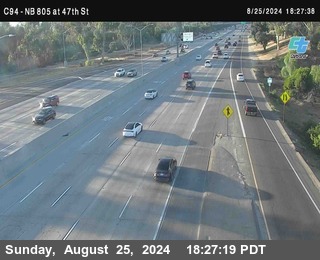 (C094) NB 805 : 47th Street (on ramp)