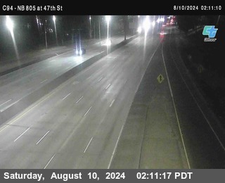 (C094) NB 805 : 47th Street (on ramp)