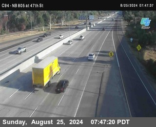 (C094) NB 805 : 47th Street (on ramp)