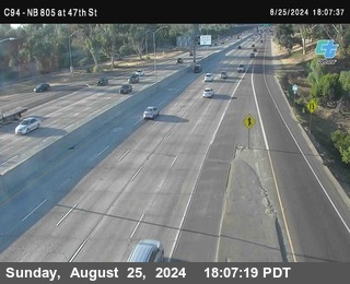 (C094) NB 805 : 47th Street (on ramp)