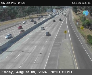 (C094) NB 805 : 47th Street (on ramp)