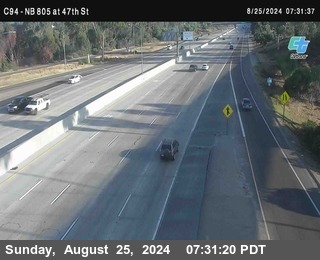 (C094) NB 805 : 47th Street (on ramp)