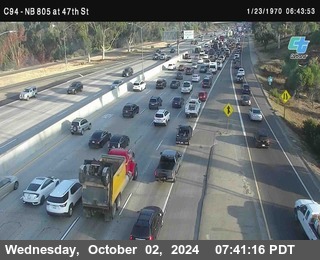 (C094) NB 805 : 47th Street (on ramp)