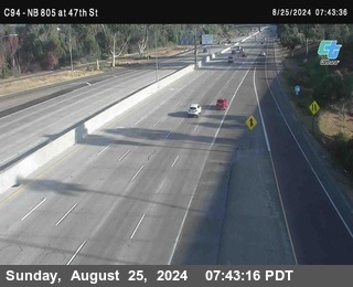 (C094) NB 805 : 47th Street (on ramp)