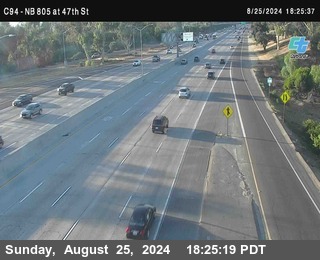 (C094) NB 805 : 47th Street (on ramp)