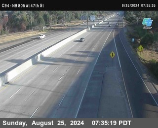 (C094) NB 805 : 47th Street (on ramp)