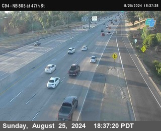 (C094) NB 805 : 47th Street (on ramp)