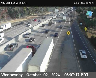 (C094) NB 805 : 47th Street (on ramp)