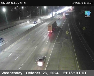 (C094) NB 805 : 47th Street (on ramp)