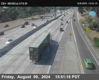 (C094) NB 805 : 47th Street (on ramp)