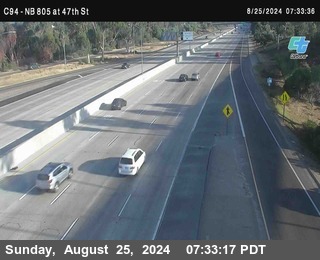 (C094) NB 805 : 47th Street (on ramp)