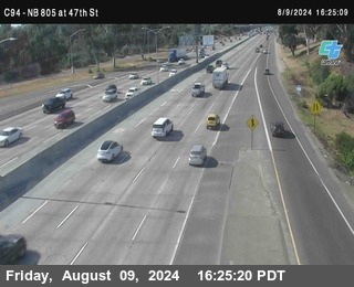 (C094) NB 805 : 47th Street (on ramp)