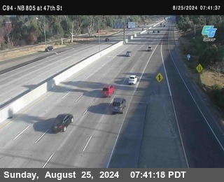 (C094) NB 805 : 47th Street (on ramp)