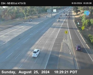 (C094) NB 805 : 47th Street (on ramp)