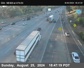 (C094) NB 805 : 47th Street (on ramp)