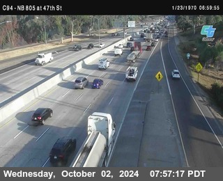 (C094) NB 805 : 47th Street (on ramp)