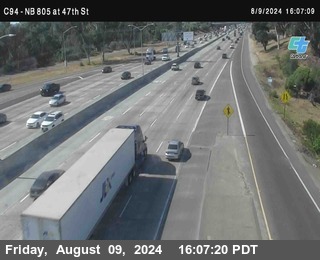 (C094) NB 805 : 47th Street (on ramp)