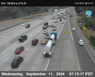 (C094) NB 805 : 47th Street (on ramp)