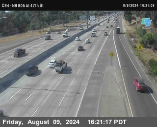 (C094) NB 805 : 47th Street (on ramp)