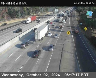 (C094) NB 805 : 47th Street (on ramp)