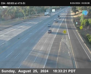 (C094) NB 805 : 47th Street (on ramp)