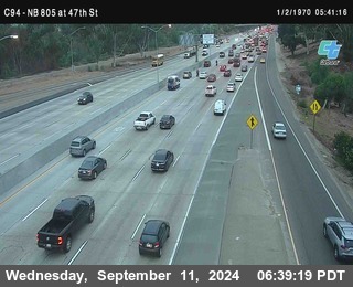 (C094) NB 805 : 47th Street (on ramp)