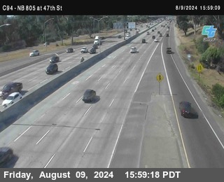 (C094) NB 805 : 47th Street (on ramp)