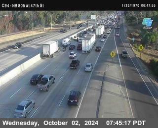 (C094) NB 805 : 47th Street (on ramp)