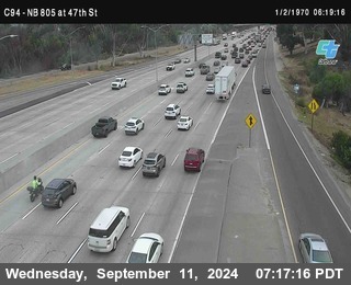 (C094) NB 805 : 47th Street (on ramp)