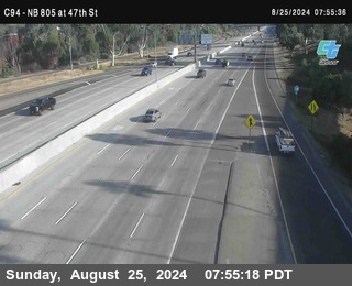 (C094) NB 805 : 47th Street (on ramp)