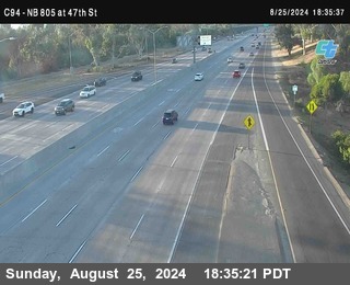 (C094) NB 805 : 47th Street (on ramp)