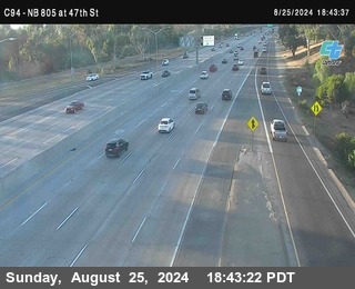 (C094) NB 805 : 47th Street (on ramp)