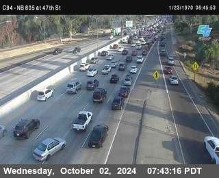 (C094) NB 805 : 47th Street (on ramp)