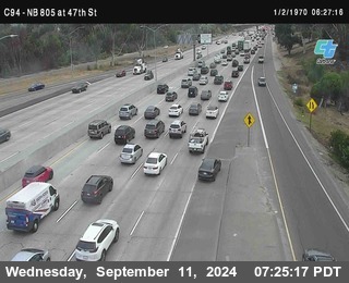 (C094) NB 805 : 47th Street (on ramp)