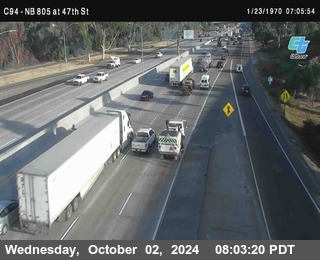 (C094) NB 805 : 47th Street (on ramp)