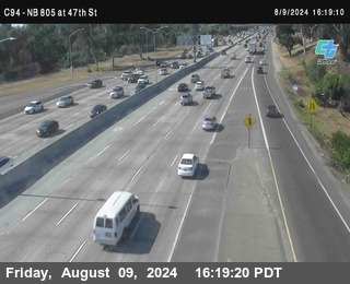 (C094) NB 805 : 47th Street (on ramp)