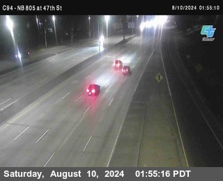 (C094) NB 805 : 47th Street (on ramp)