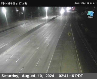 (C094) NB 805 : 47th Street (on ramp)