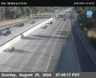 (C094) NB 805 : 47th Street (on ramp)