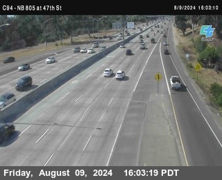 (C094) NB 805 : 47th Street (on ramp)