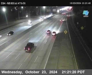 (C094) NB 805 : 47th Street (on ramp)