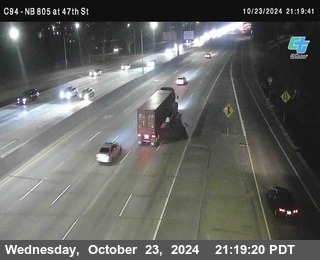 (C094) NB 805 : 47th Street (on ramp)