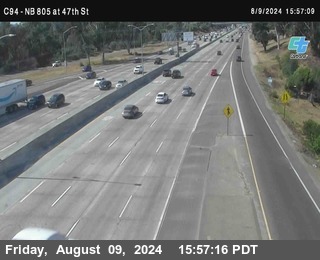 (C094) NB 805 : 47th Street (on ramp)